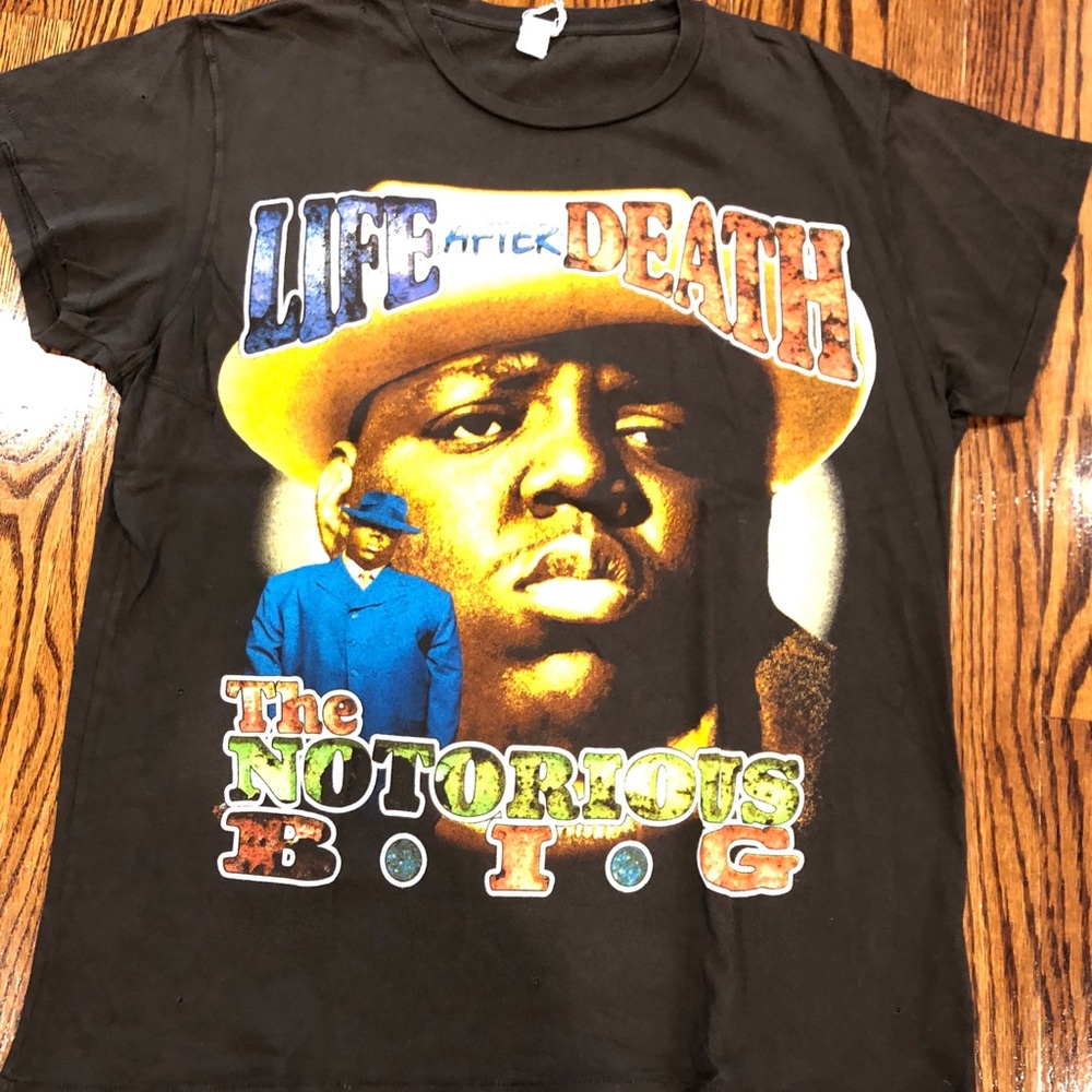 BIGGIE SMALLS RAP TEE VINTAGE SHIRT